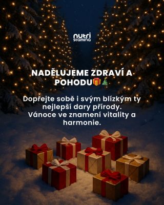 ✨ Zdraví jako dárek? Ano! Připravte letos svým blízkým něco, co má opravdovou hodnotu – sílu vitality a pohody. Pod...