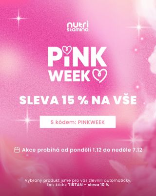 💗 PINKWEEK je tady! 💗 Ve světě zdraví a vyváženého životního stylu je každý krok důležitý — a tento týden pro vás máme...